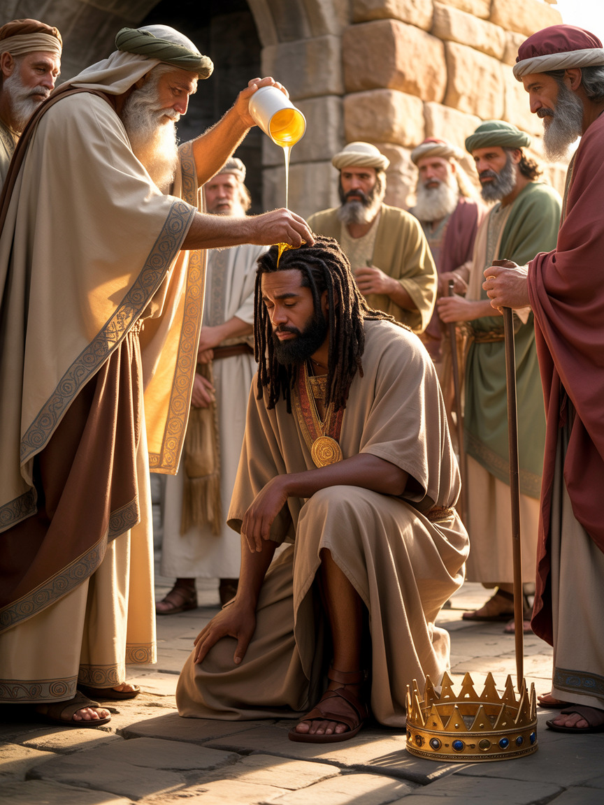 David Anointed King at Hebron