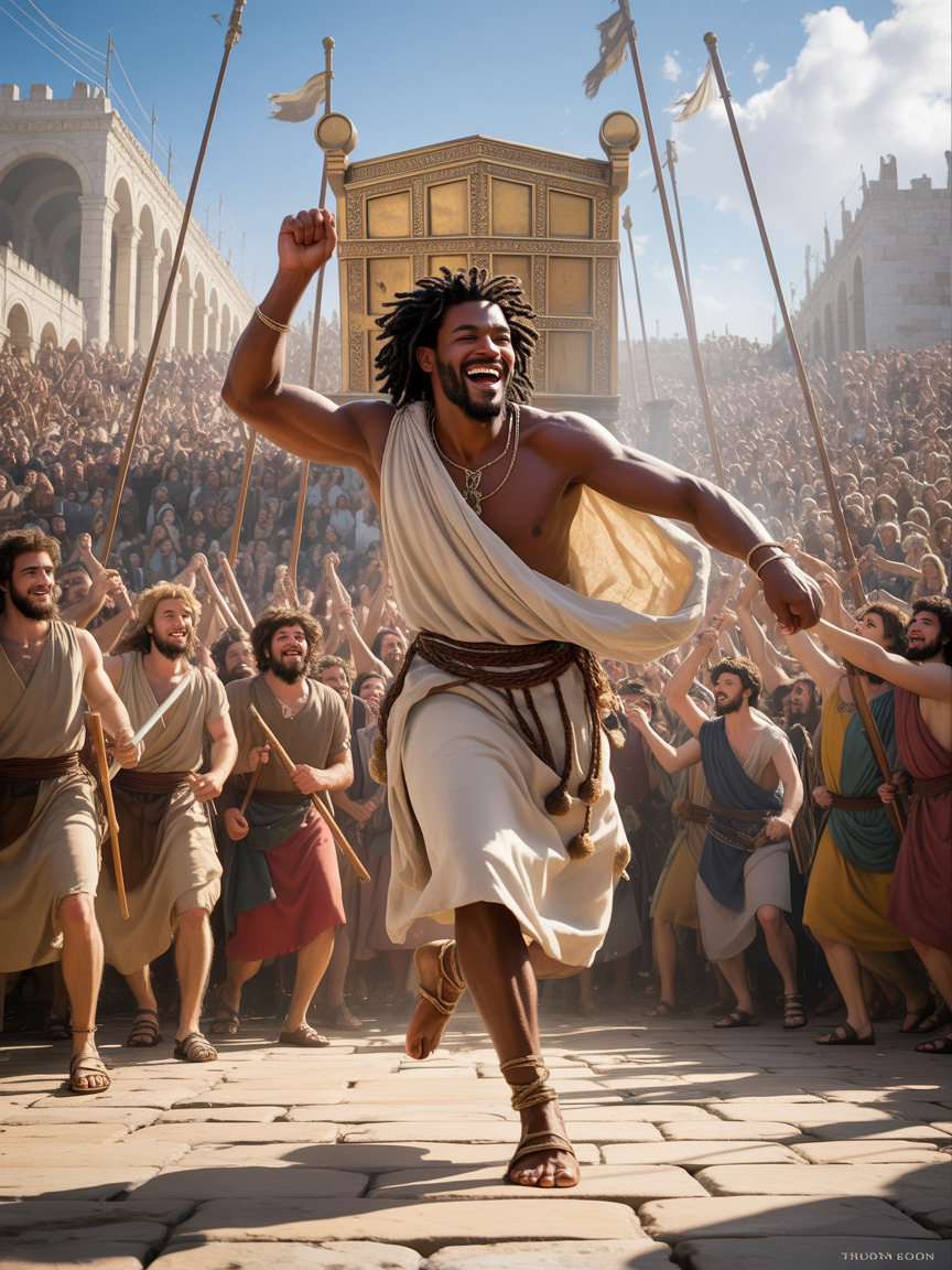 David Dancing Before the Ark