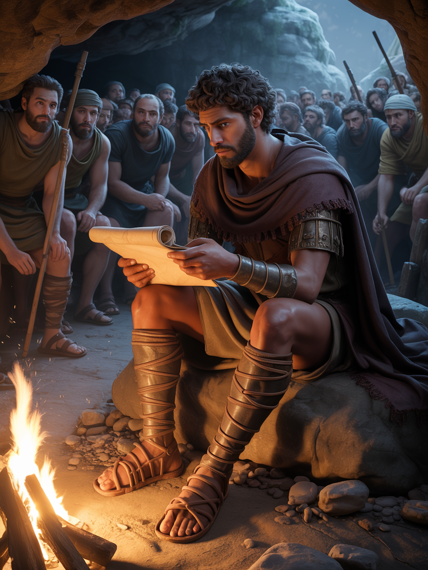 David in the Cave of Adullam