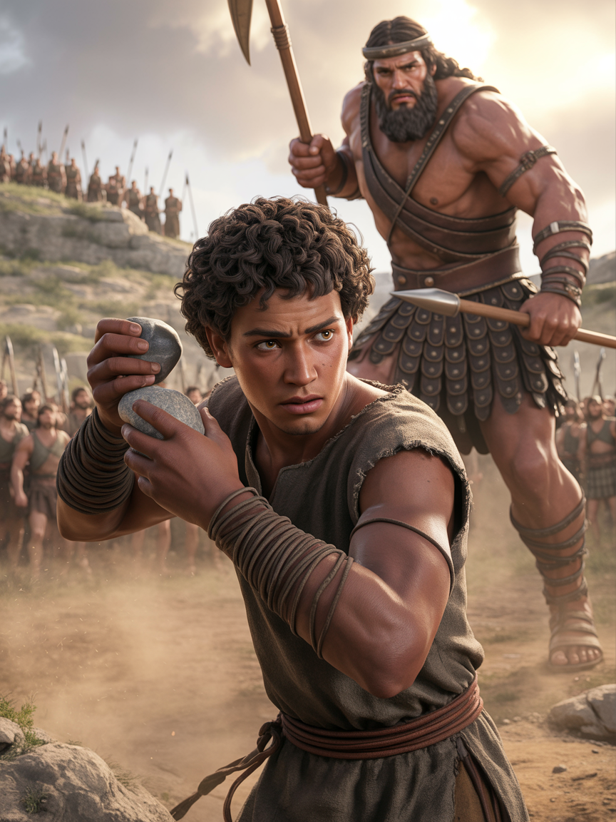 David vs. Goliath — The Valley of Elah