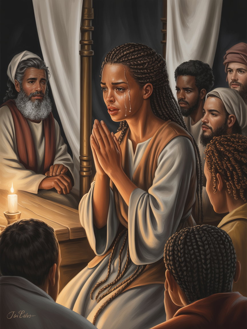 Hannah's Prayer at the Tabernacle