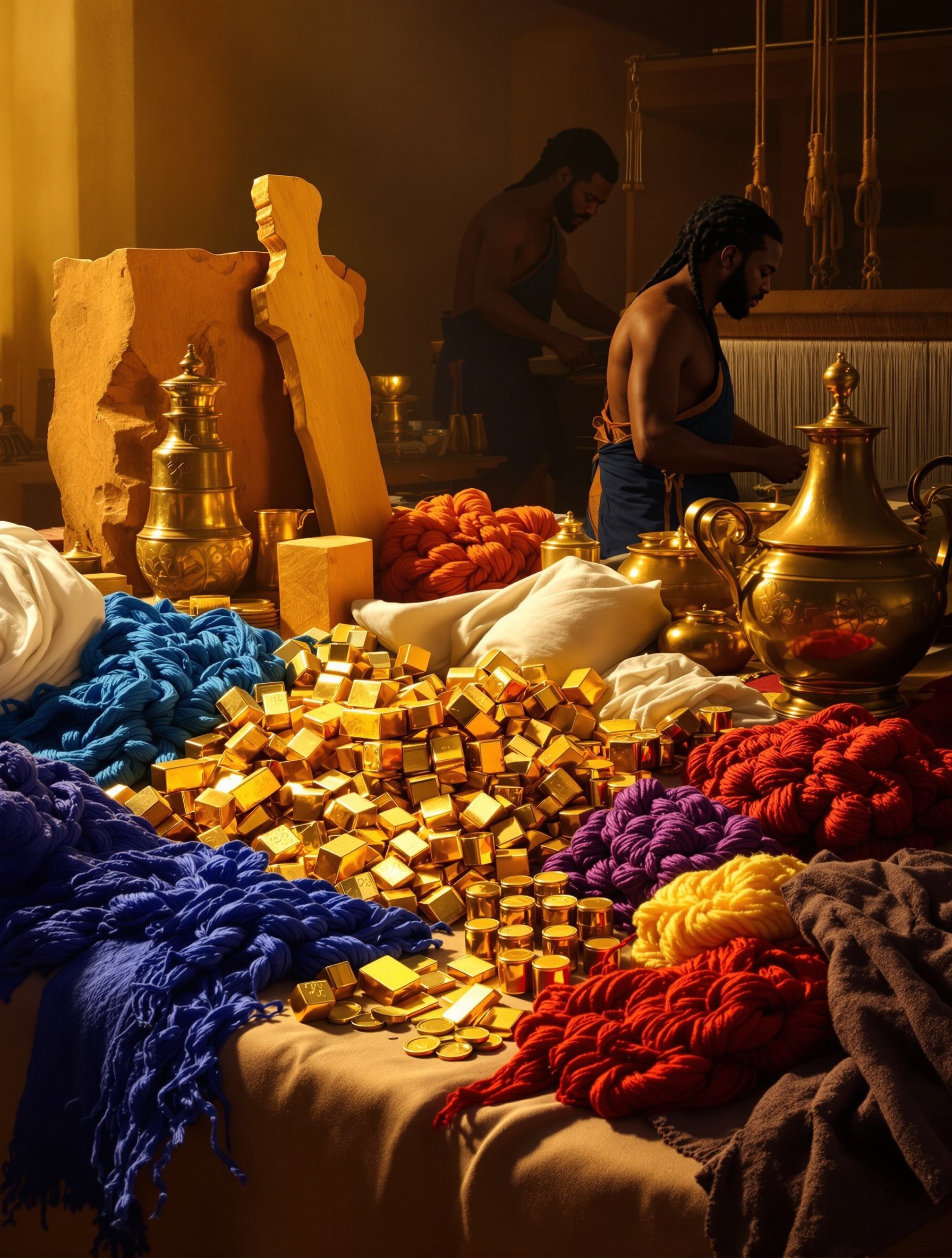 The Sacred Materials for the Tabernacle