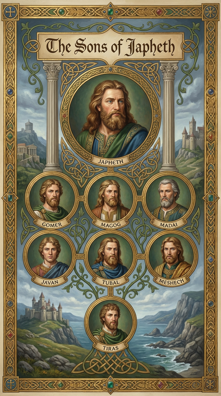 The Sons of Japheth - European Nations